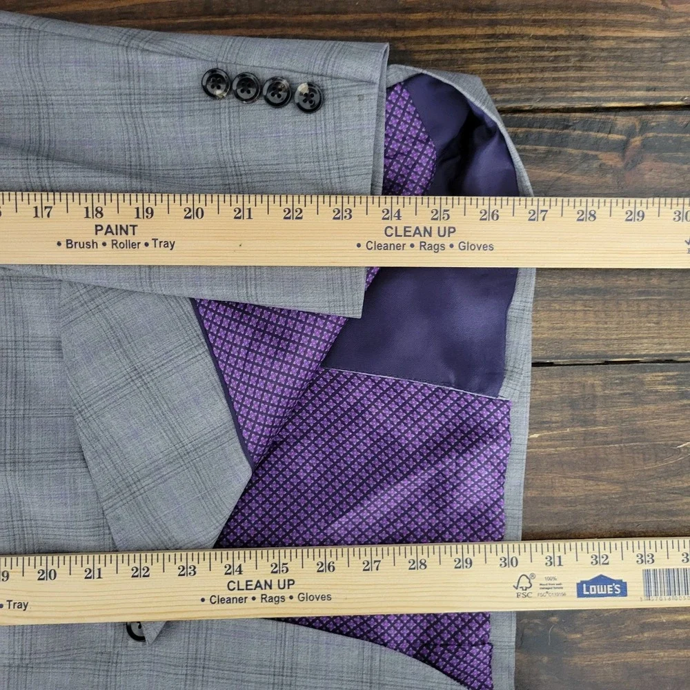Ted Baker Endurance Men's Sport Coat Blazer Two Button‎ Gray Model Jay CT 42R